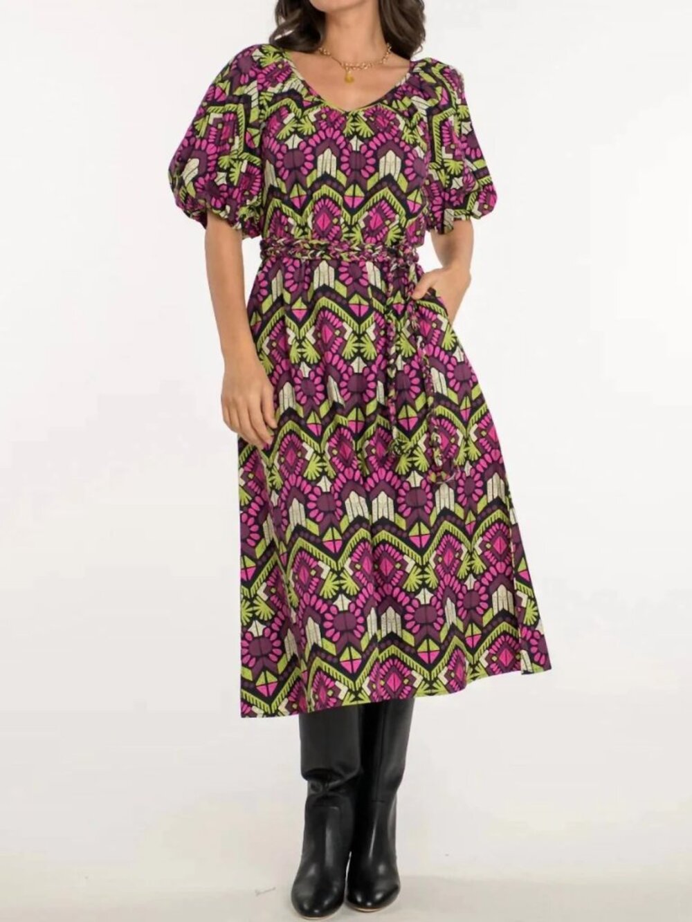 Elizabeth James The Label Midi Dress – Size Medium
